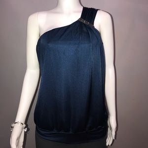 Beautiful royal blue NWT New York & company shirt